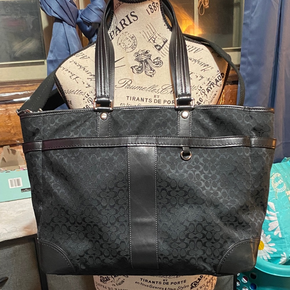 Coach diaper bag Small signature c with crossbody strap